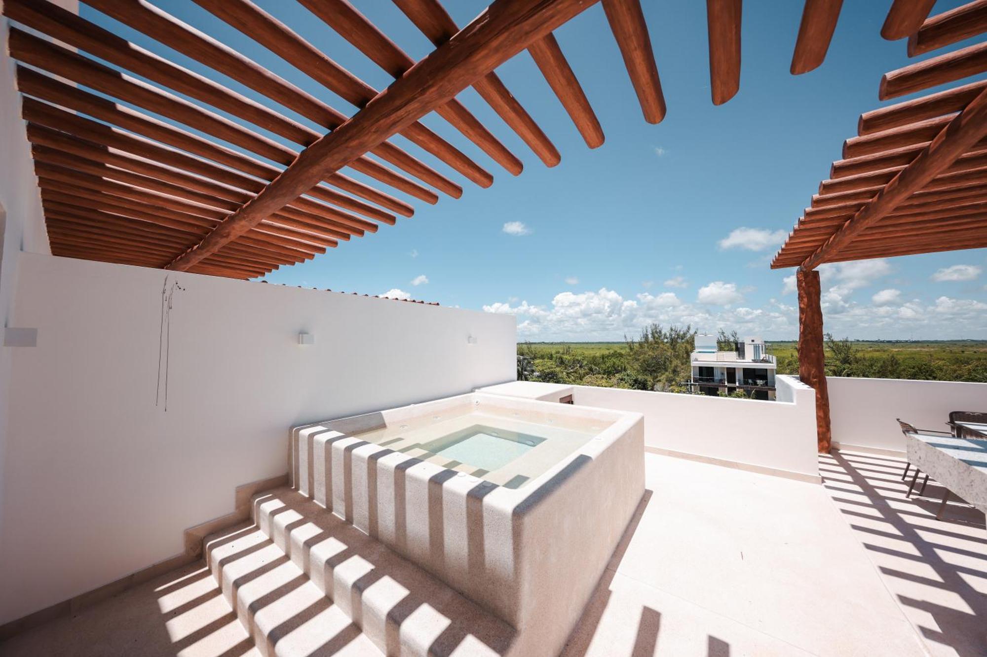 Porto Blu Apartment Puerto Morelos Bagian luar foto