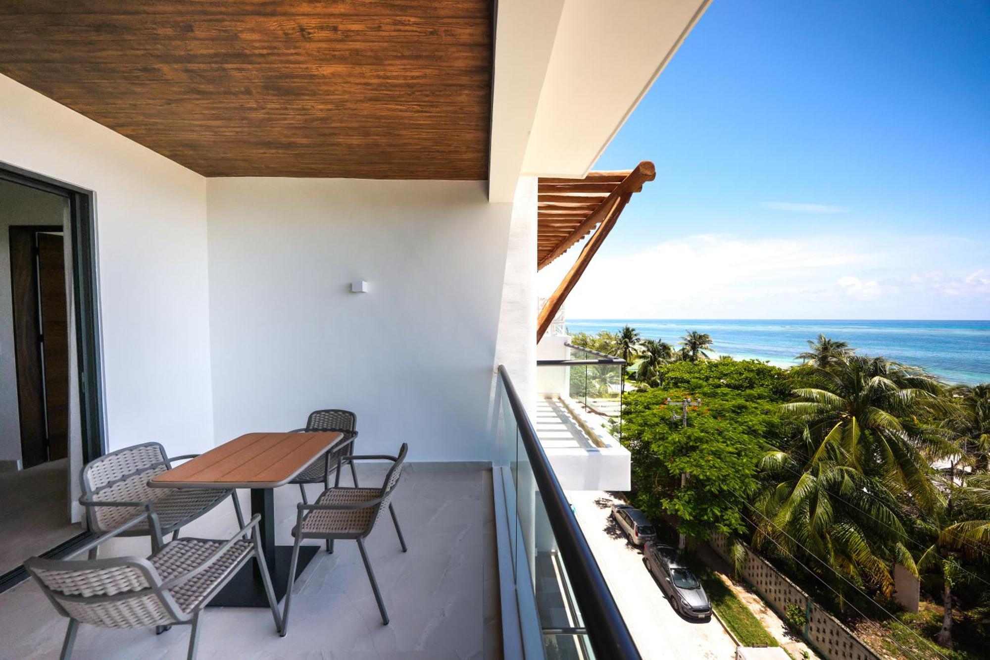 Porto Blu Apartment Puerto Morelos Bagian luar foto