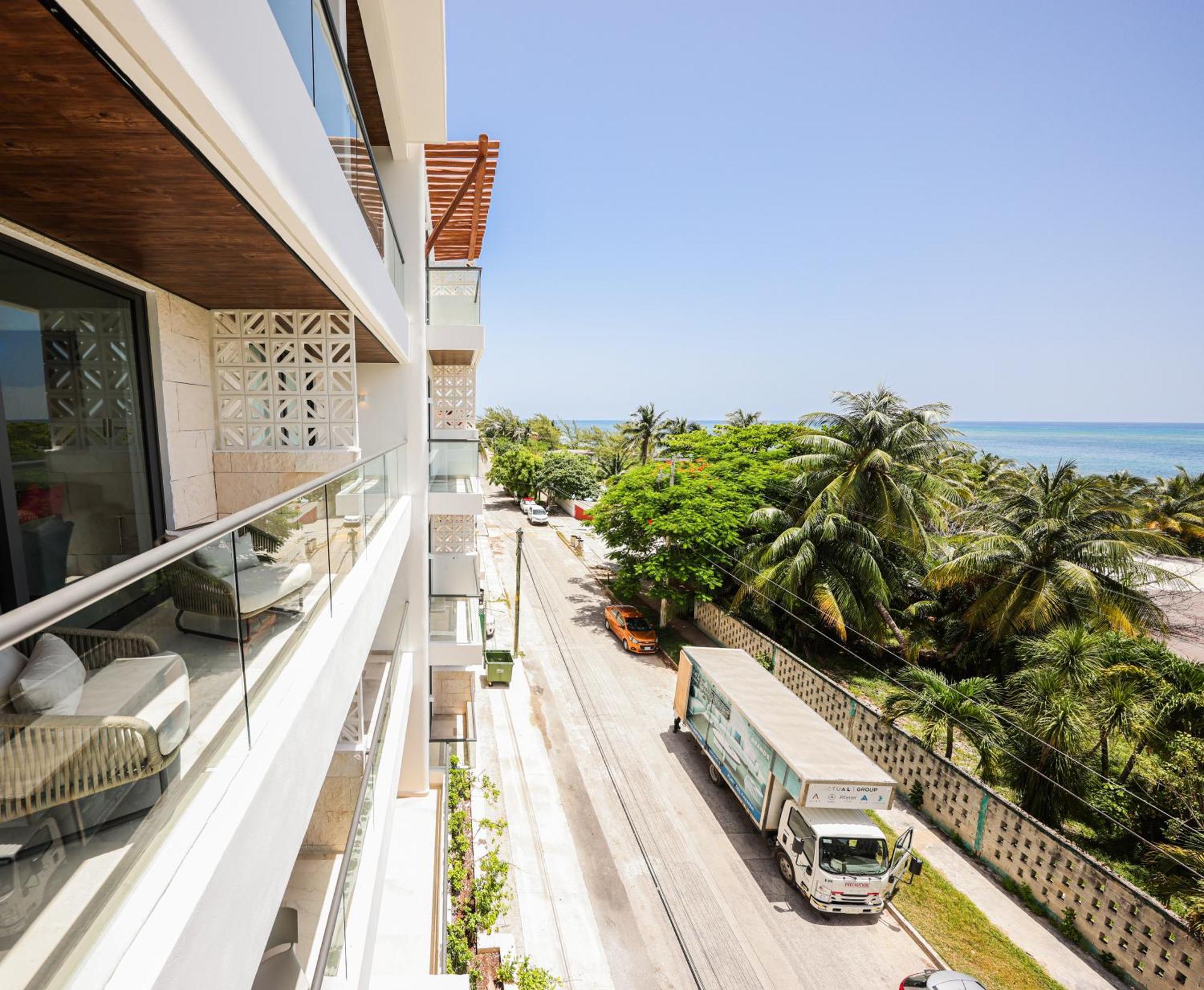 Porto Blu Apartment Puerto Morelos Bagian luar foto