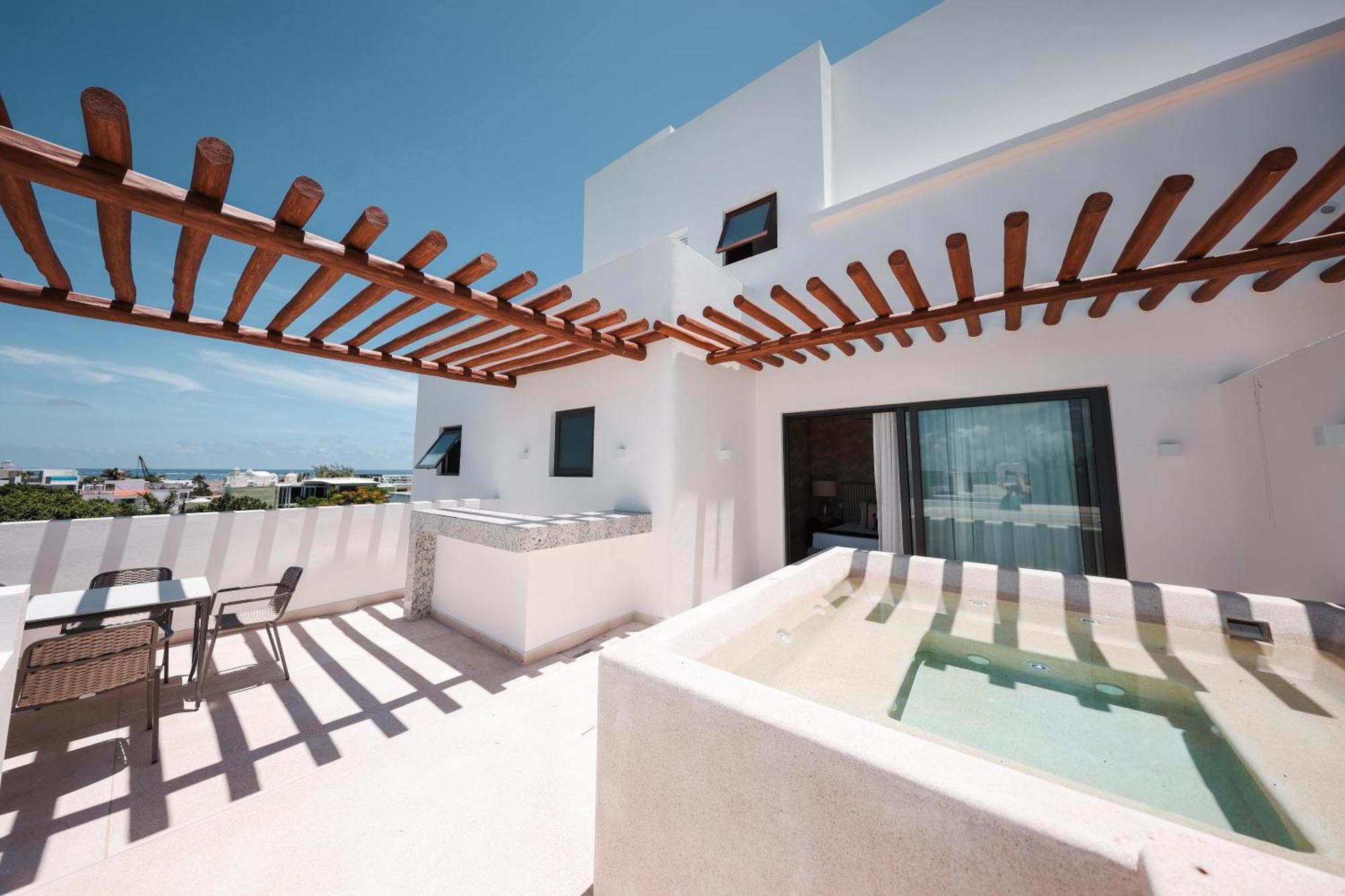 Porto Blu Apartment Puerto Morelos Bagian luar foto