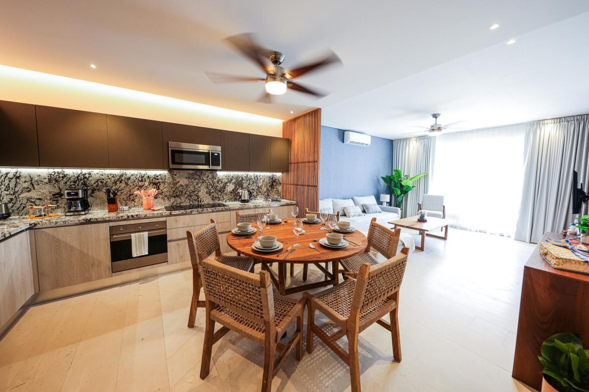 Porto Blu Apartment Puerto Morelos Bagian luar foto
